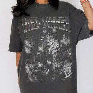 Girl Dinner Jinu Tee, Girl Dinner Jinu Saja Boys Hunter Bootleg Fan T-Shirt